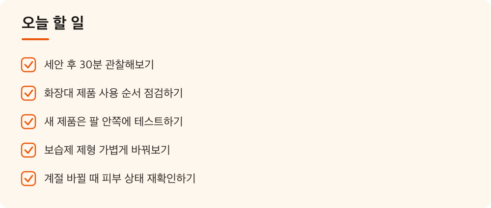 오늘 할 일